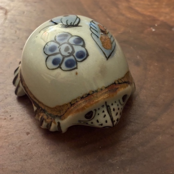 3 Vintage Ken Edwards El Palomar Tonalá Mexico Pottery pcs. Turtle, Cat & Duck. - Picture 10 of 13